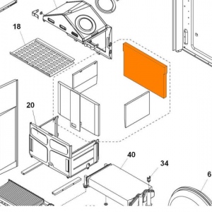 Izolace zadní  205x310x17 KOMPAKT DUA Plus